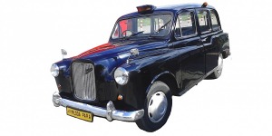 Londyńska TAXI - London black CAB - Taksówka Austin LTI FX4